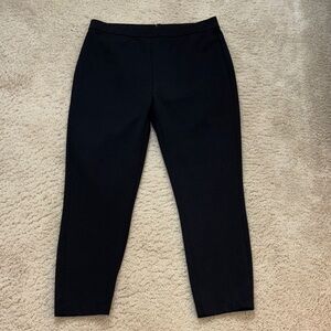 J Crew Blk Pencil Pants with Back Zipper